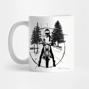 Biker Girl Mug